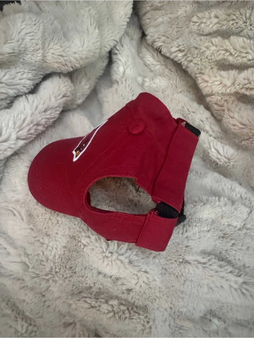 Dog NFL Little Earth hat Red Cap - Adjustable Baseball Hat